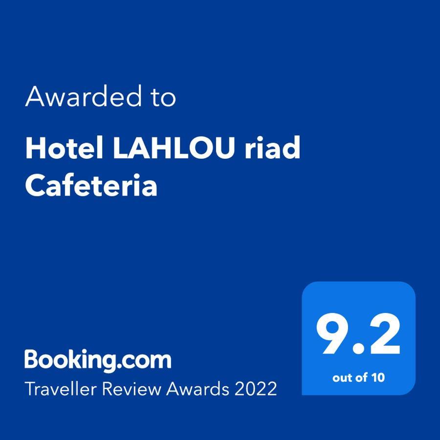 Hotel Lahlou Riad Cafeteria Oujda Eksteriør bilde