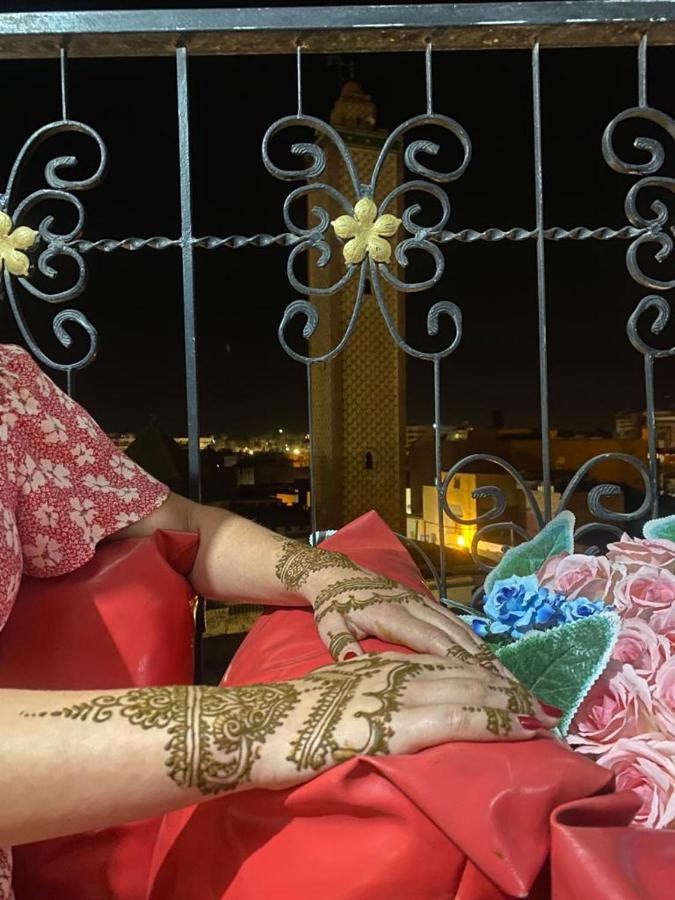 Hotel Lahlou Riad Cafeteria Oujda Eksteriør bilde