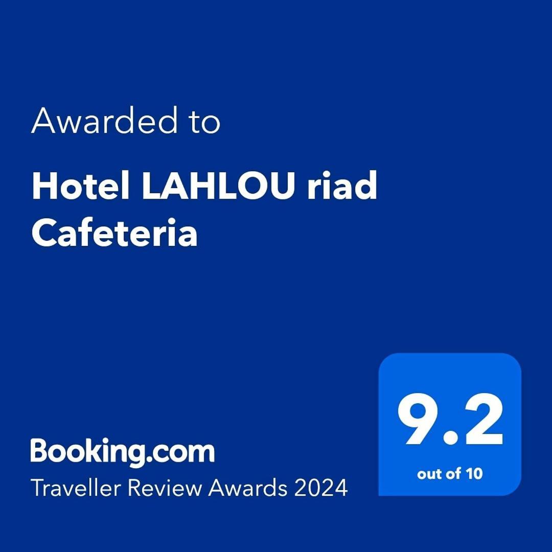 Hotel Lahlou Riad Cafeteria Oujda Eksteriør bilde